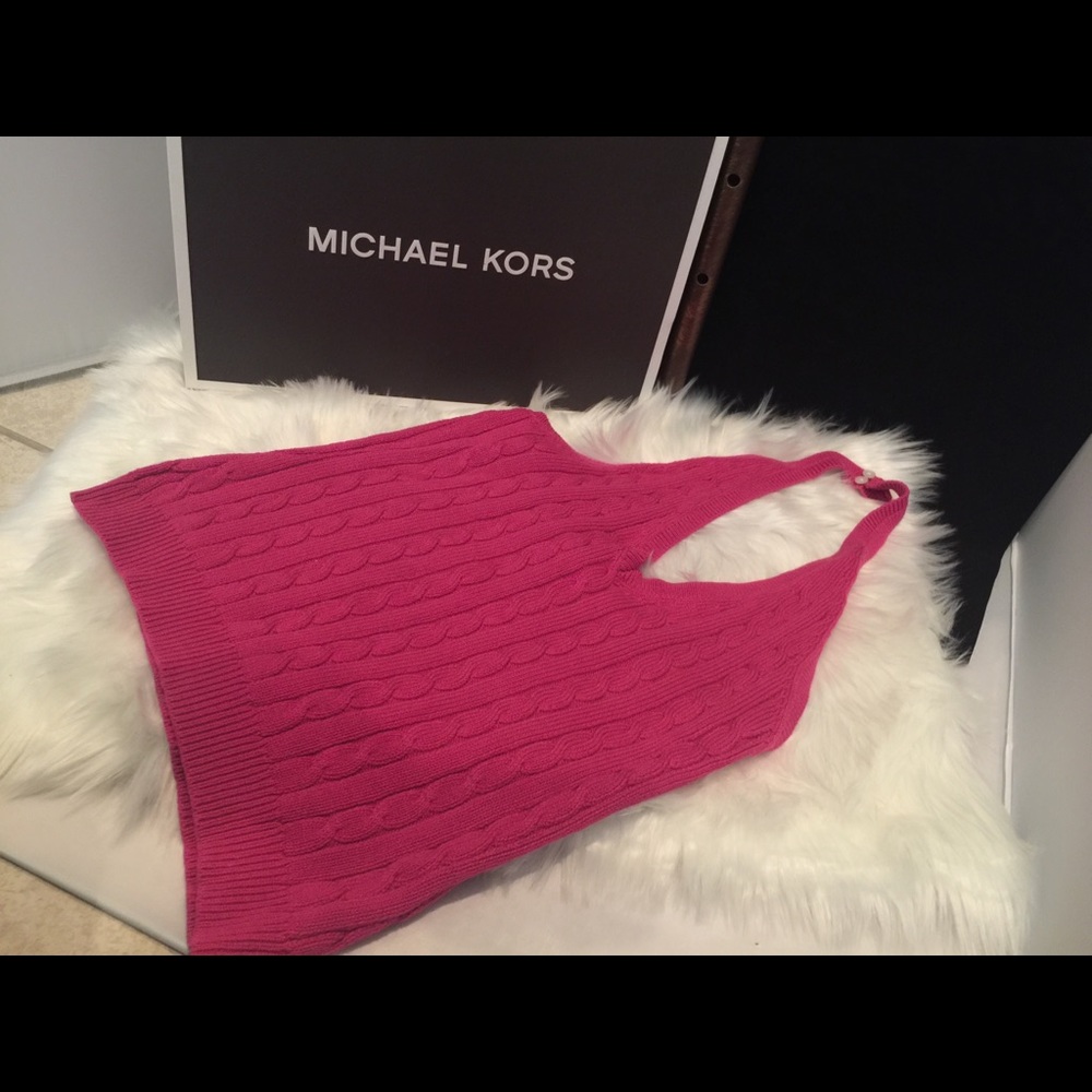 Michael Kors halter sweater.